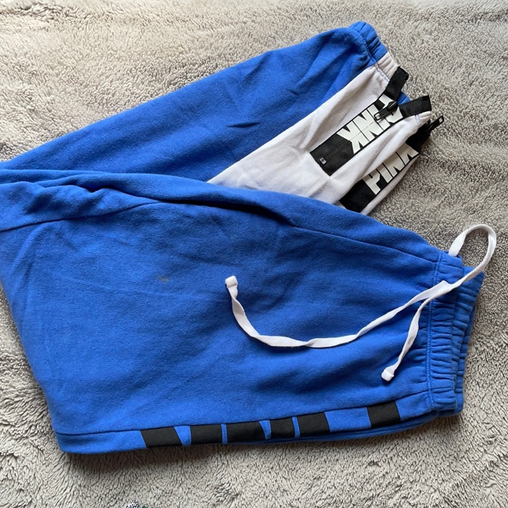 Blue PINK VS Sweatpants